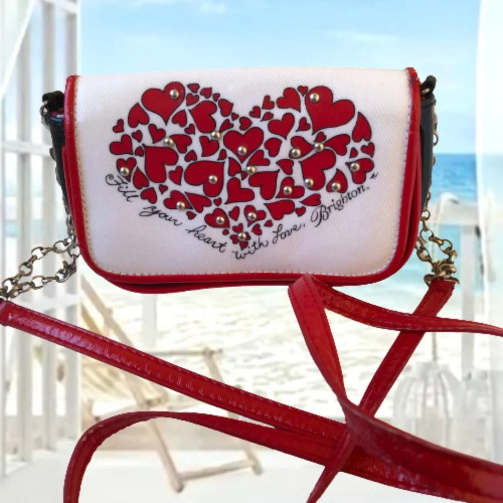 Brighton Handbag for Little Girls Heart Crossbody Flaw